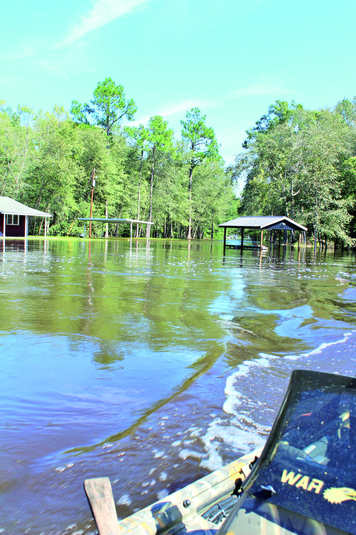 Flooding in Bamberg County